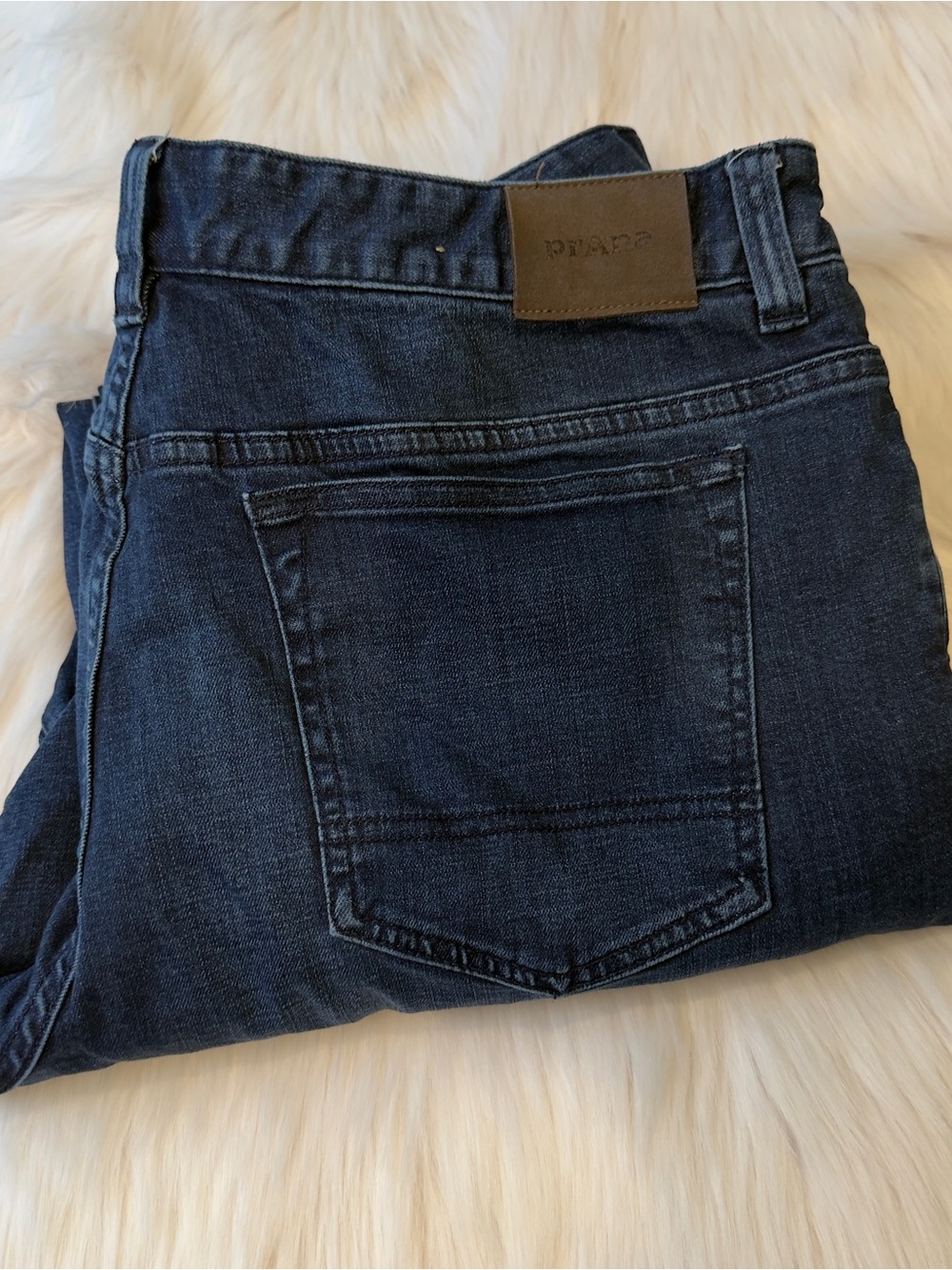 Prana Men's Slim Straight Jeans in Deep Indigo